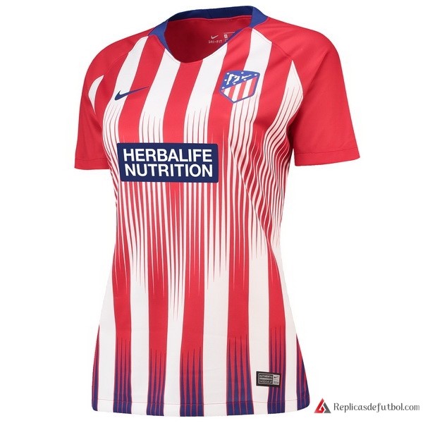 Camiseta Atlético de Madrid Primera equipación Mujer 2018-2019 Rojo